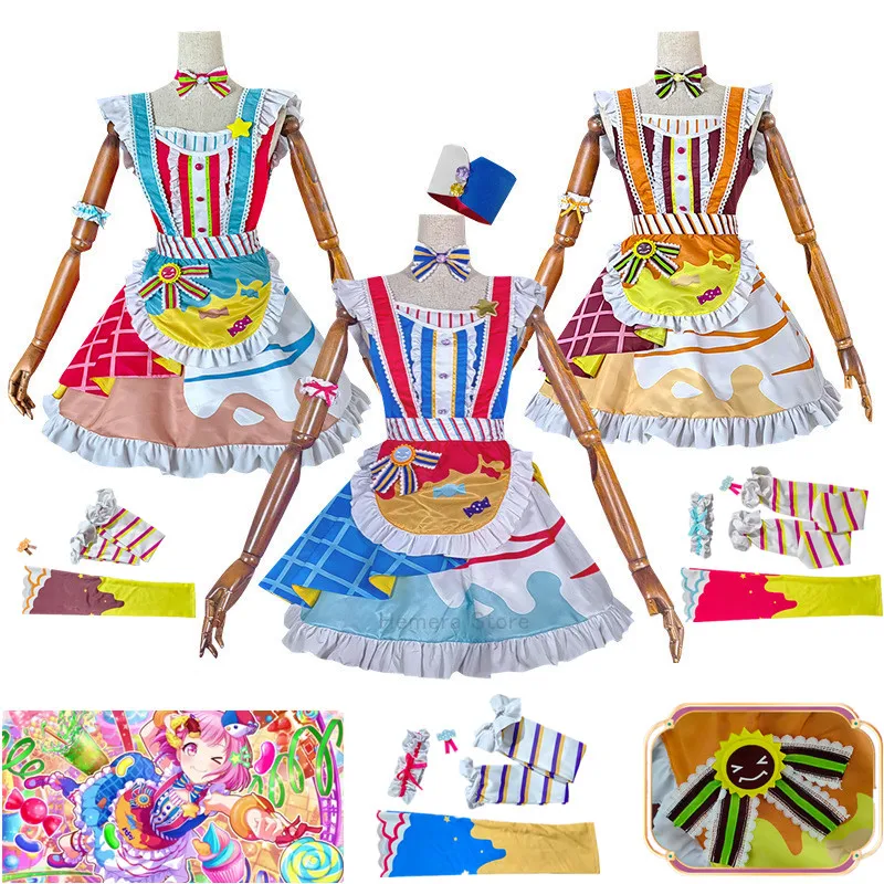 

Anime Project Sekai Colorful Stage Feat Rin Kusanagi Nene Ootori Emu Outfits Halloween Carnival Anime Cosplay Costumes Live Dres