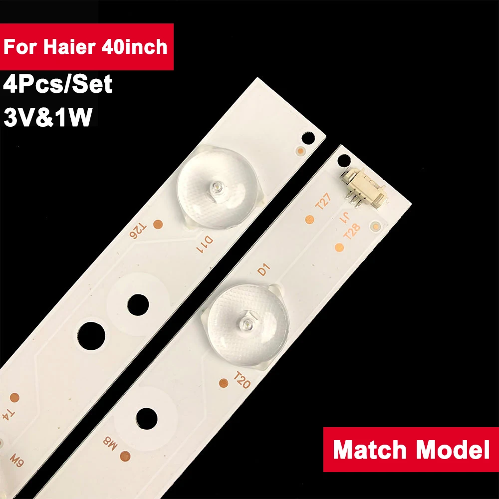 4 шт., 800 мм 11 светодиодных лент для подсветки Haier 40 дюймов LE40F3000W Φ (B) LK400D3HC34J JVC