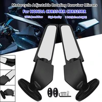 modified motorcycle mirrors wind wing adjustable rotating rearview mirror accessorie for honda cbr929rr cbr954rr cbr 929rr 954rr
