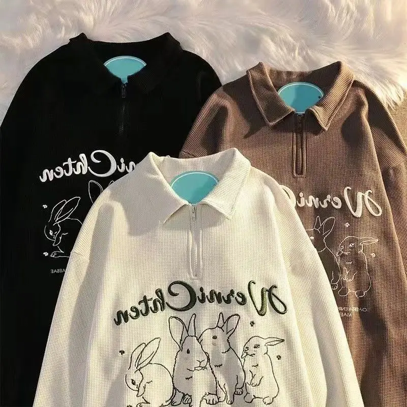 

Женский свитшот с длинным рукавом, в стиле Харадзюку