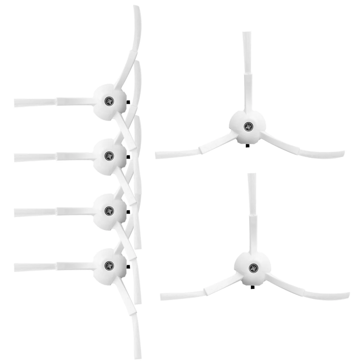 6 шт. замена боковой щетки для Xiaomi Roborock S6 Pure S5 Max S4 E4 E20 E25 E35 C10 S50 S51 Запчасти