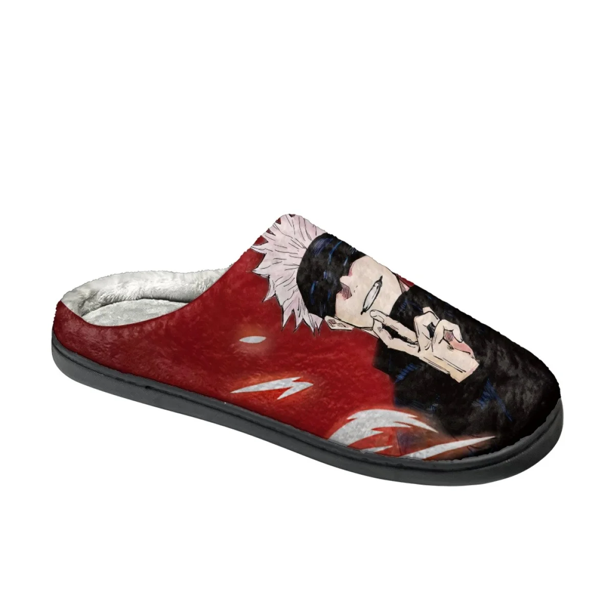 Теплые хлопчатобумажные тапочки juютсу Kaisen Аниме Повседневная зимняя