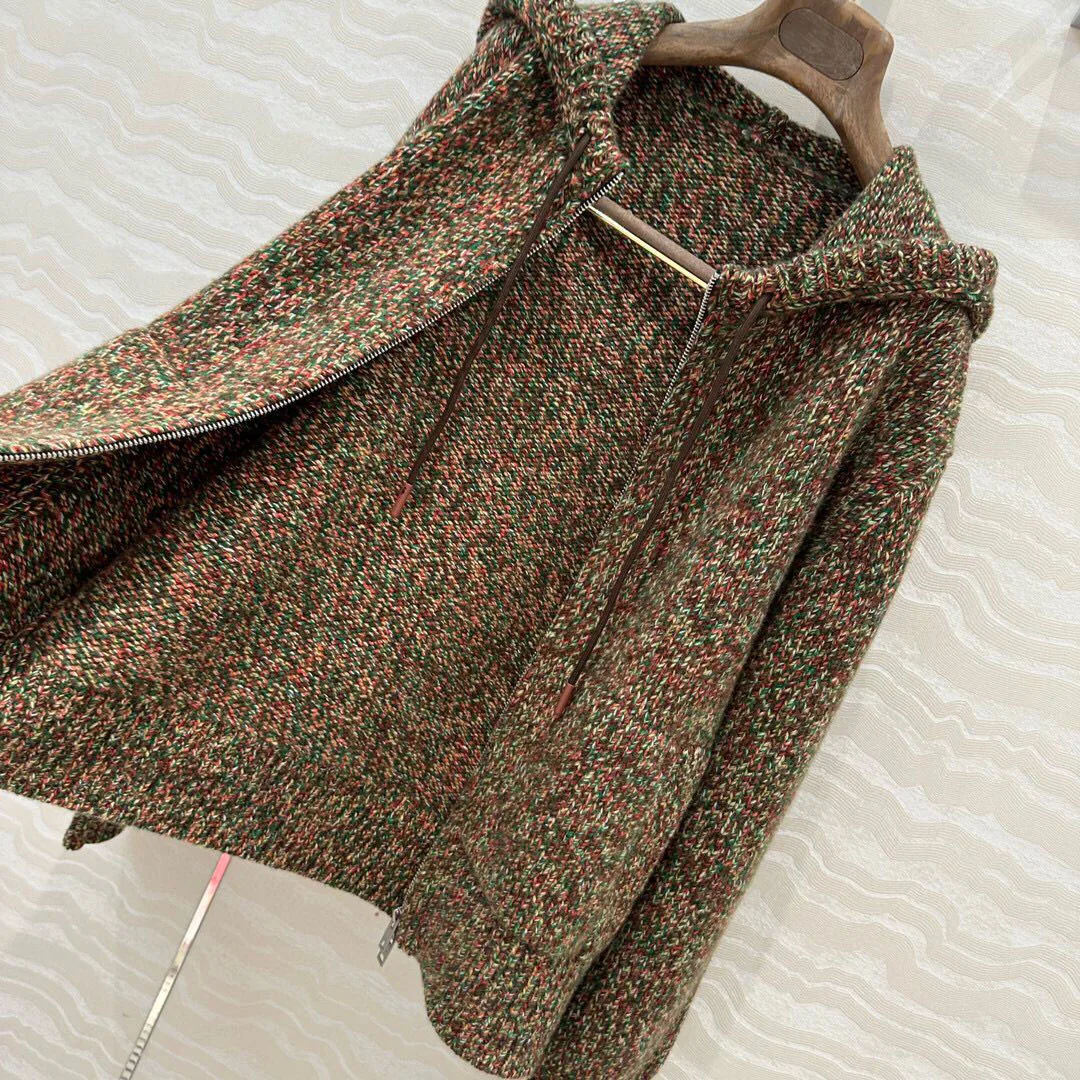 Новый осенний стиль Старые деньги роскошные вязаные кардиганы из 100% кашемира