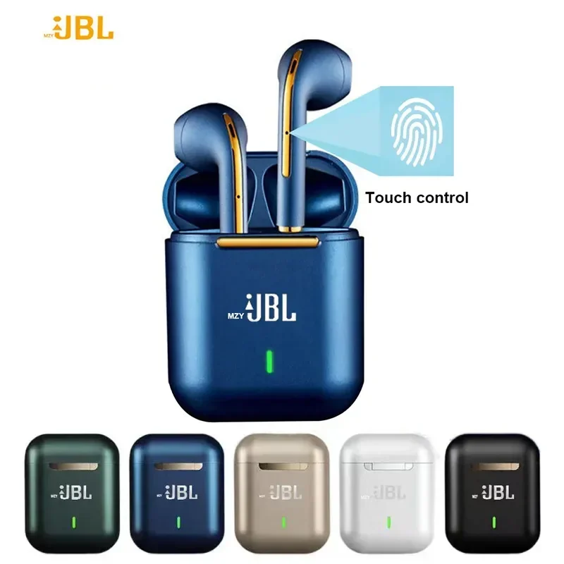 

Original For mzyJBL J18 Headset Wireless Earphones Bluetooth Headphones True Stereo Sport Game TWS Earbuds In Ear With Mic Touch