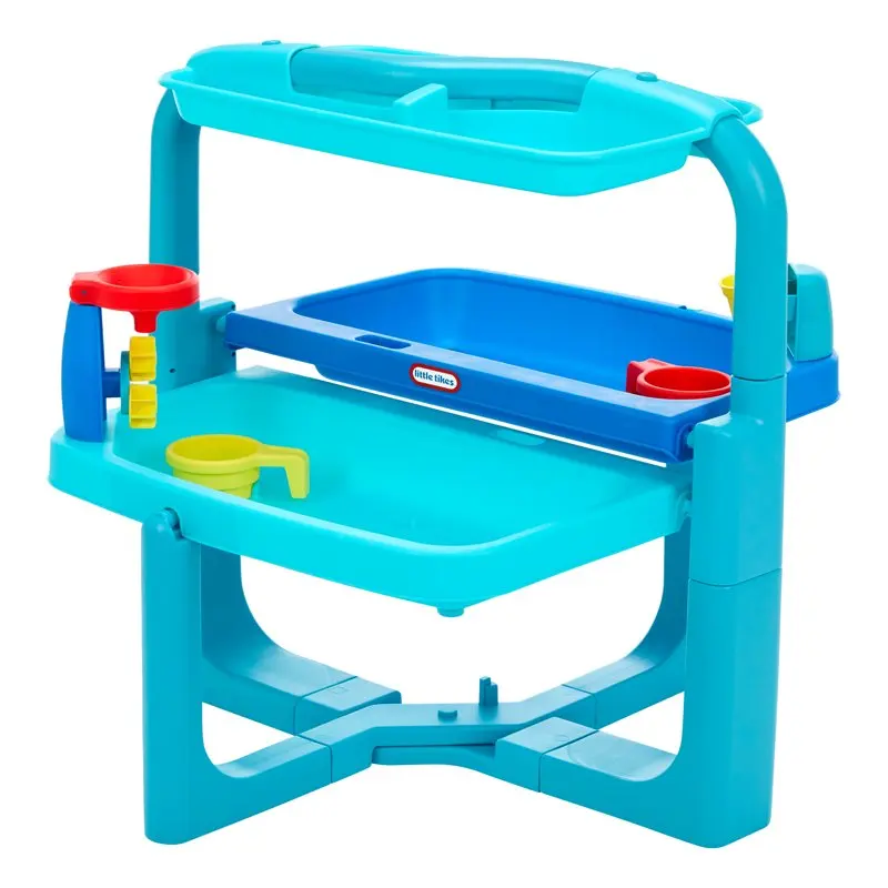 

Easy Store Outdoor Folding Water Play Table with Accessories for Kids, Children, Boys & Girls 3+ Years, Mutlicolor