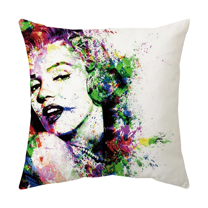 Винтажная наволочка Мэрилин Монро Одри Хепберн из фильма Звезда