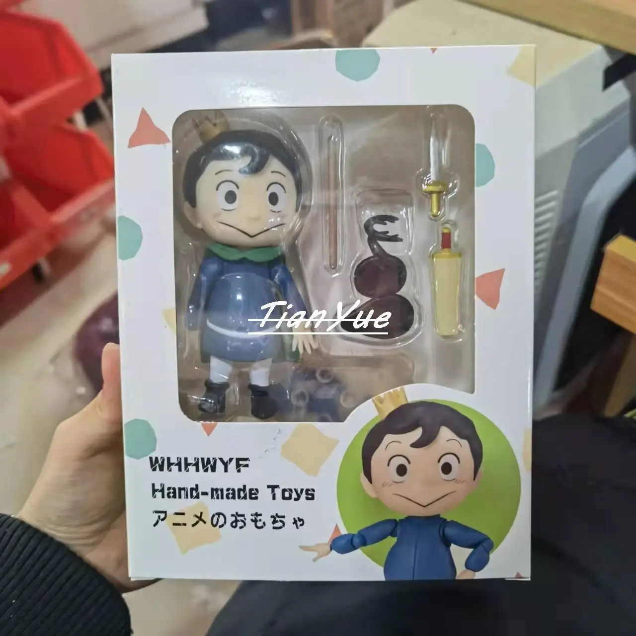 

Аниме рейтинг королей Bojji модель Q версия ПВХ кукла Фигурки игрушки украшение автомобиля 10 см