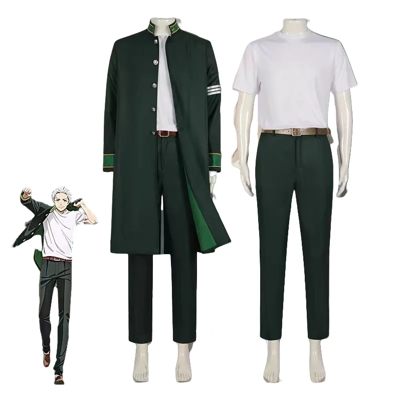 Аниме Wind Breaker Косплей WINBRE Hayato Suo Костюм Парик Набор