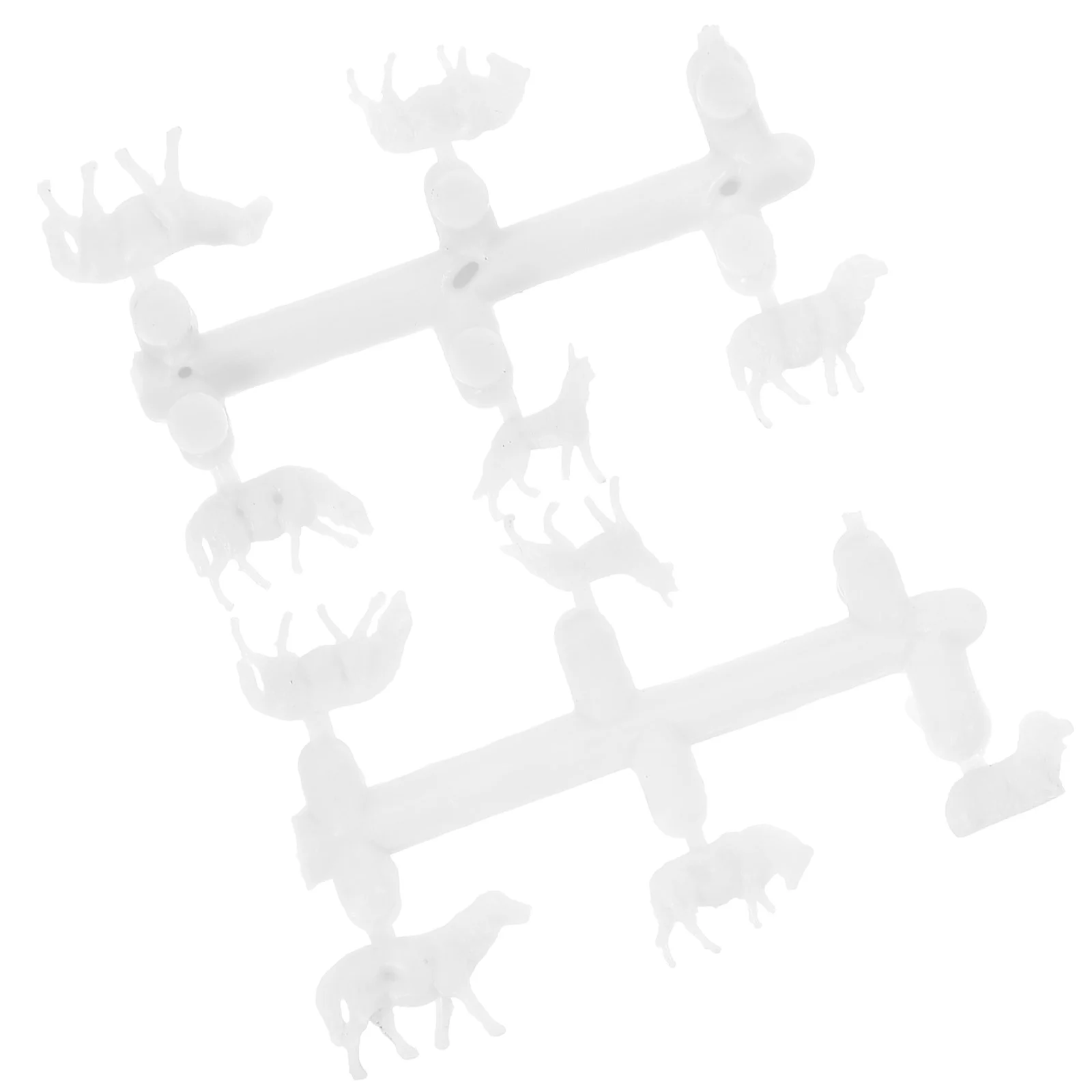 

10Pcs Animal Figurines Birthday Party Sheep Animal Figurines Animal Figures Little Sheep for Garden Landscape