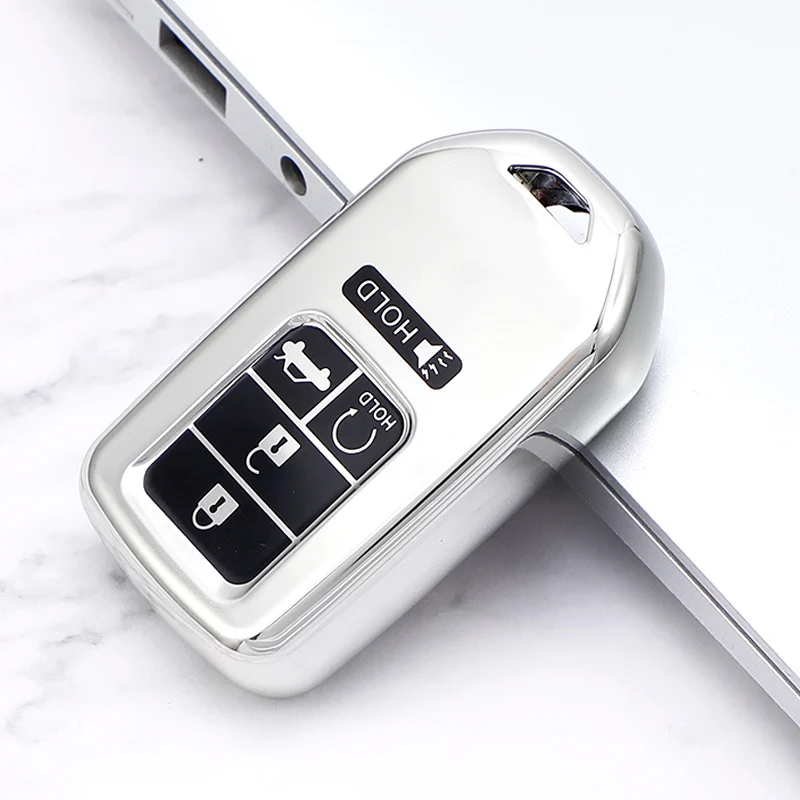 

Умный чехол из ТПУ для автомобиля 4/5 дюймов, оболочка, Чехол-держатель для Honda Accord Civic CRV HRV Pilot, подходит для освобожденной Одиссеи Vezel 2018-2022