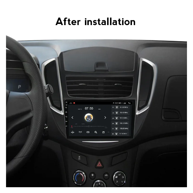MEKEDE IPS DSP Автомобильная Мультимедийная магнитола для Chevrolet Trax Tracker 2014-2016 с RDS wifi