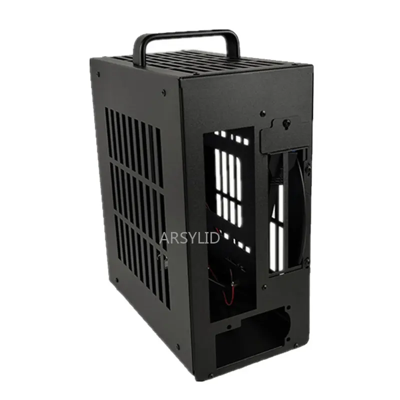 6.1L A4 Chassis HTPC Mini ITX Game Computer 170x190 170x170  Support Graphics Card RTX2070 I7 Independent Display Case Dream D21