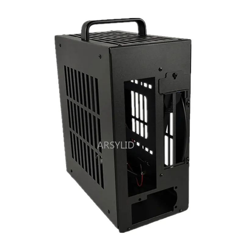Системный блок 170 л A4 HTPC Mini ITX игровой компьютер 190x170x17 0 поддержка видеокарты RTX2070 I7 независимый Дисплей Чехол Dream D21