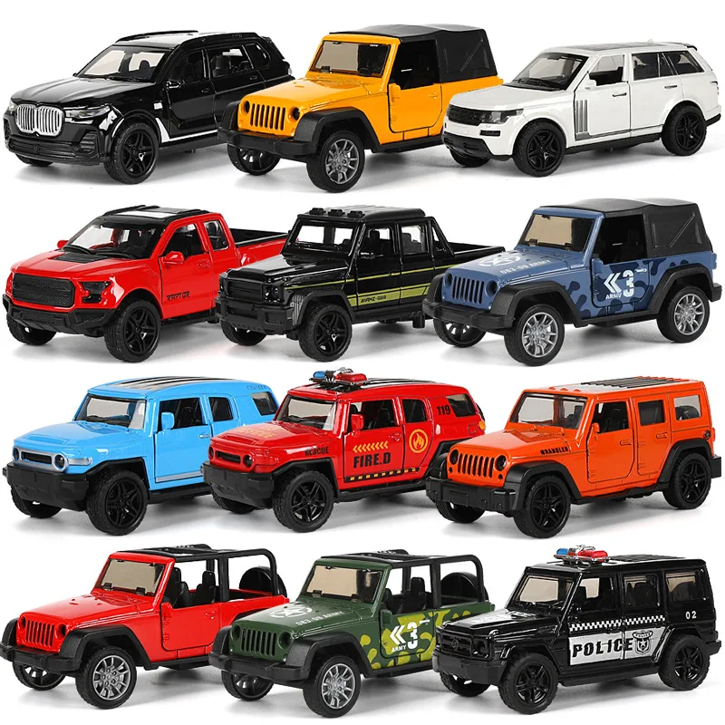 

1/36 Alloy Car Modified Off-Road Vehicle Model Diecast & Toys Vehicles Metal Car Model Collection Children Kids Toys Gifts