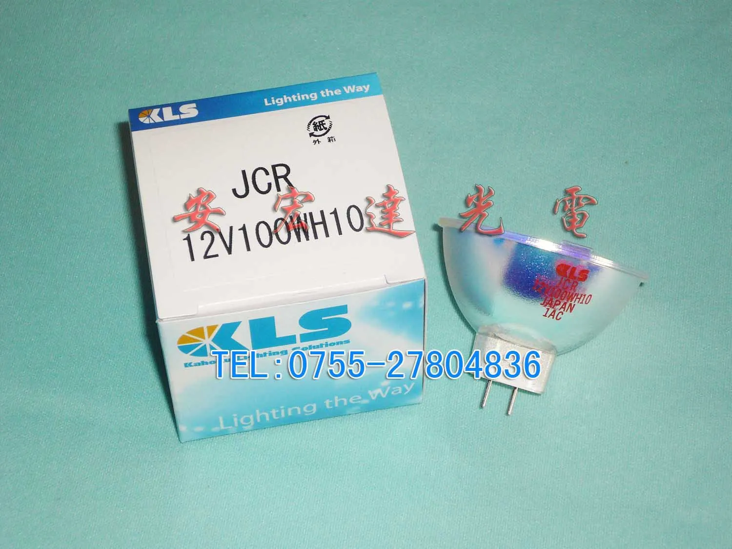 

Галогенные лампы Kis Jcr12v100wh10