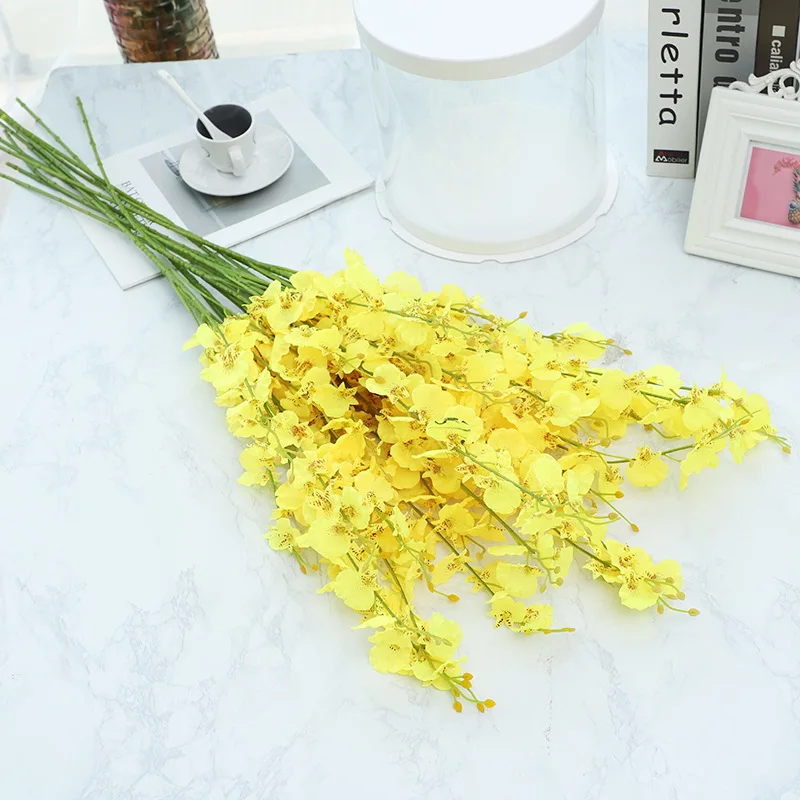 95 см искусственные танцевальные орхидеи для гостиной ТВ-кабинета ранние