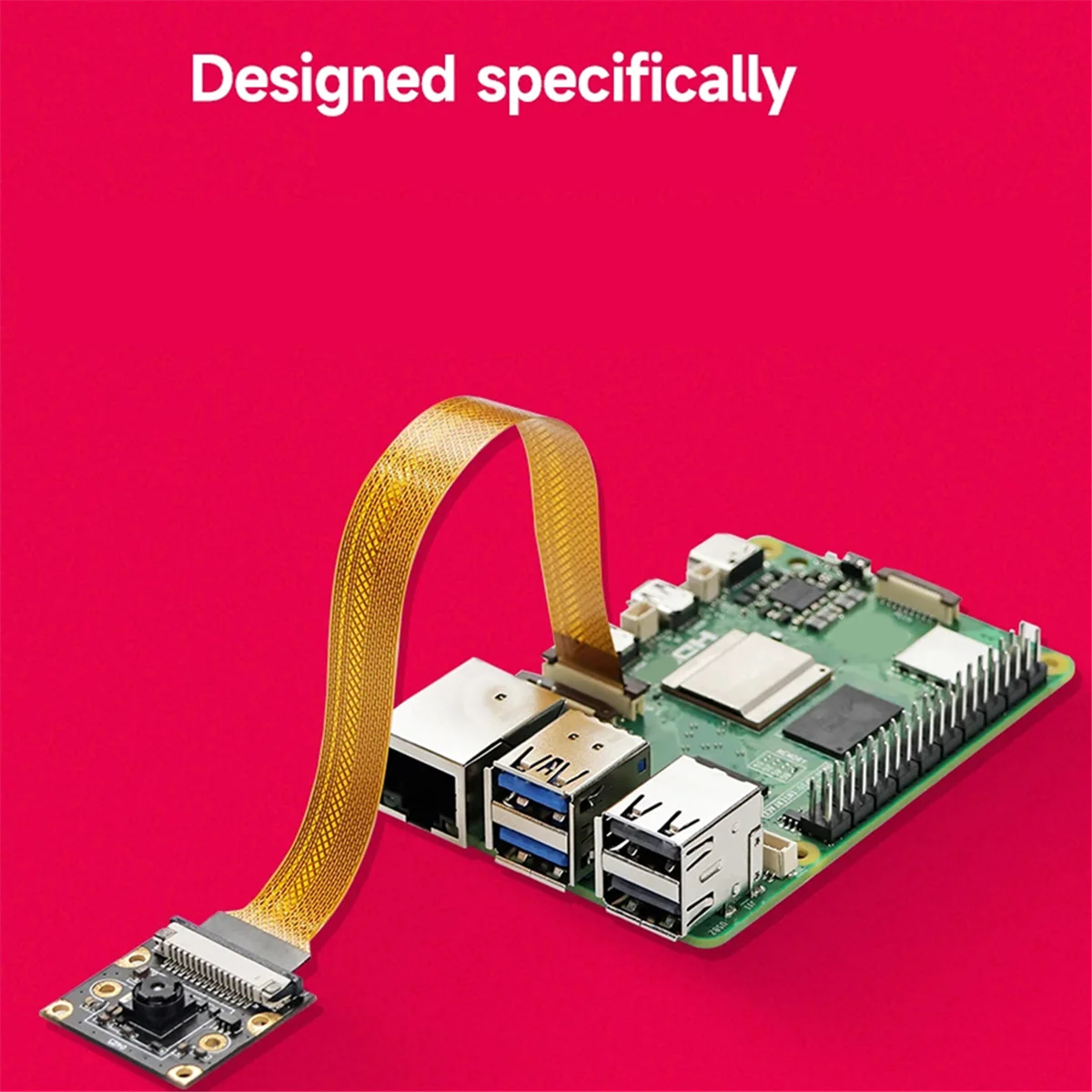 Модуль камеры 8 МП для Raspberry Pi 5 IMX219 Угол обзора 160 градусов Камера интерфейса CSI