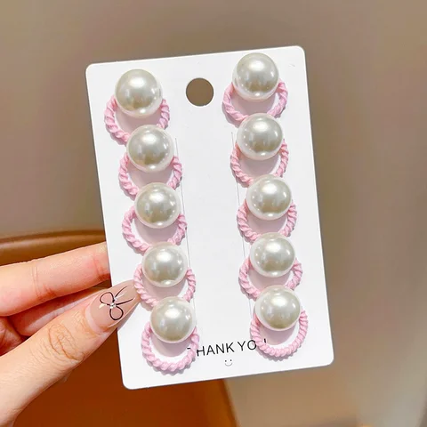 10-30 шт., милые резинки для волос для маленьких девочек, резинки для волос с рисунком сердца и звезды, эластичная резинка для малышей, детские веревки для волос, головные уборы в Корейском стиле