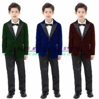 boys tuxedo suit velvet peak lapel vintage 2 pieces slim fit jacket pants suit set prom party %d0%ba%d0%be%d0%bc%d0%bf%d0%bb%d0%b5%d0%ba%d1%82%d1%8b %d0%b4%d0%bb%d1%8f %d0%bc%d0%b0%d0%bb%d0%b5%d0%bd%d1%8c%d0%ba%d0%b8%d1%85 %d0%bc%d0%b0%d0%bb%d1%8c%d1%87%d0%b8%d0%ba%d0%be%d0%b2