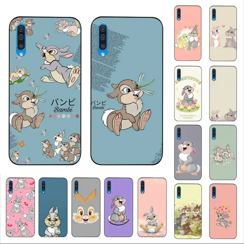 

Disney Bambi Thumper Cartoon Rabbit Phone Case for Samsung A51 01 50 71 21S 70 10 31 40 30 20E 11 A7 2018