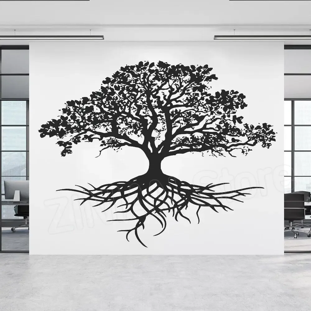 Наклейка на стену Древо жизни наклейка декор для гостиной йоги студии Настенная