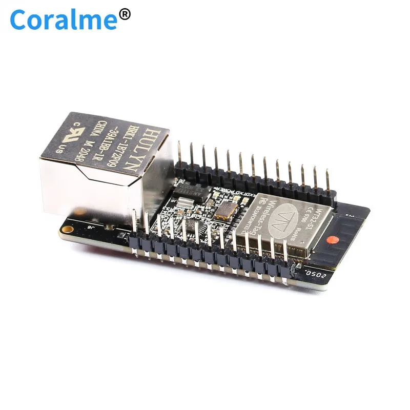 

WT32-ETH01 WT32 ETH01 Embedded Serial Port Networking Ble Wifi Wifiless Combo Gateway Module wt32 eth01