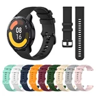 Силиконовый спортивный ремешок UEBN для Xiaomi MiWatch Color 2, спортивный выпуск, браслет для цветных часов Mi Watch, ремешок