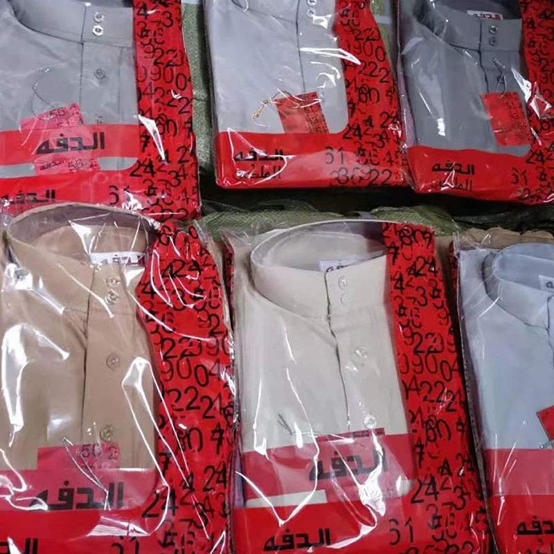 2022 Islamic Clothing Men'S Muslim Robe Arabic Fast Saudi Arabia Pakistan Washed Wool Одежда Мусульман Мужчин Ym008