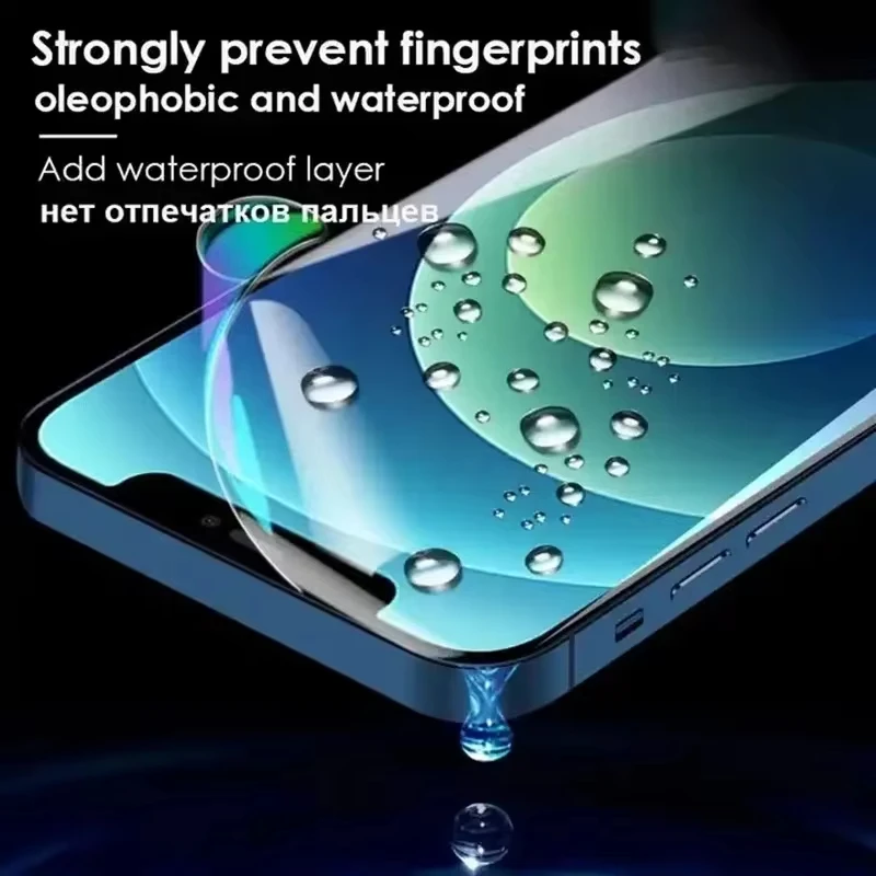Фото Мягкая Гидрогелевая пленка 4 шт. для iPhone 15 13 12 11 14 16 Pro Max, Силиконовая Защита экрана для iPhone 15 Plus 7 8 13 12 Mini XS XR X №2