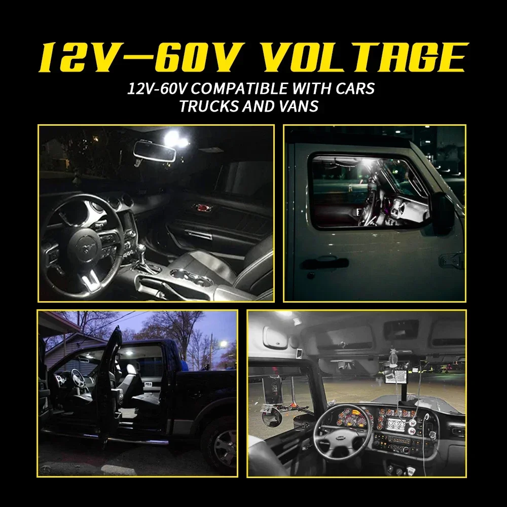 2 шт. W5W T10 LED CANBUS без ошибок 5W5 1800Lm 3020 SMD Супер яркие автомобильные парковочные