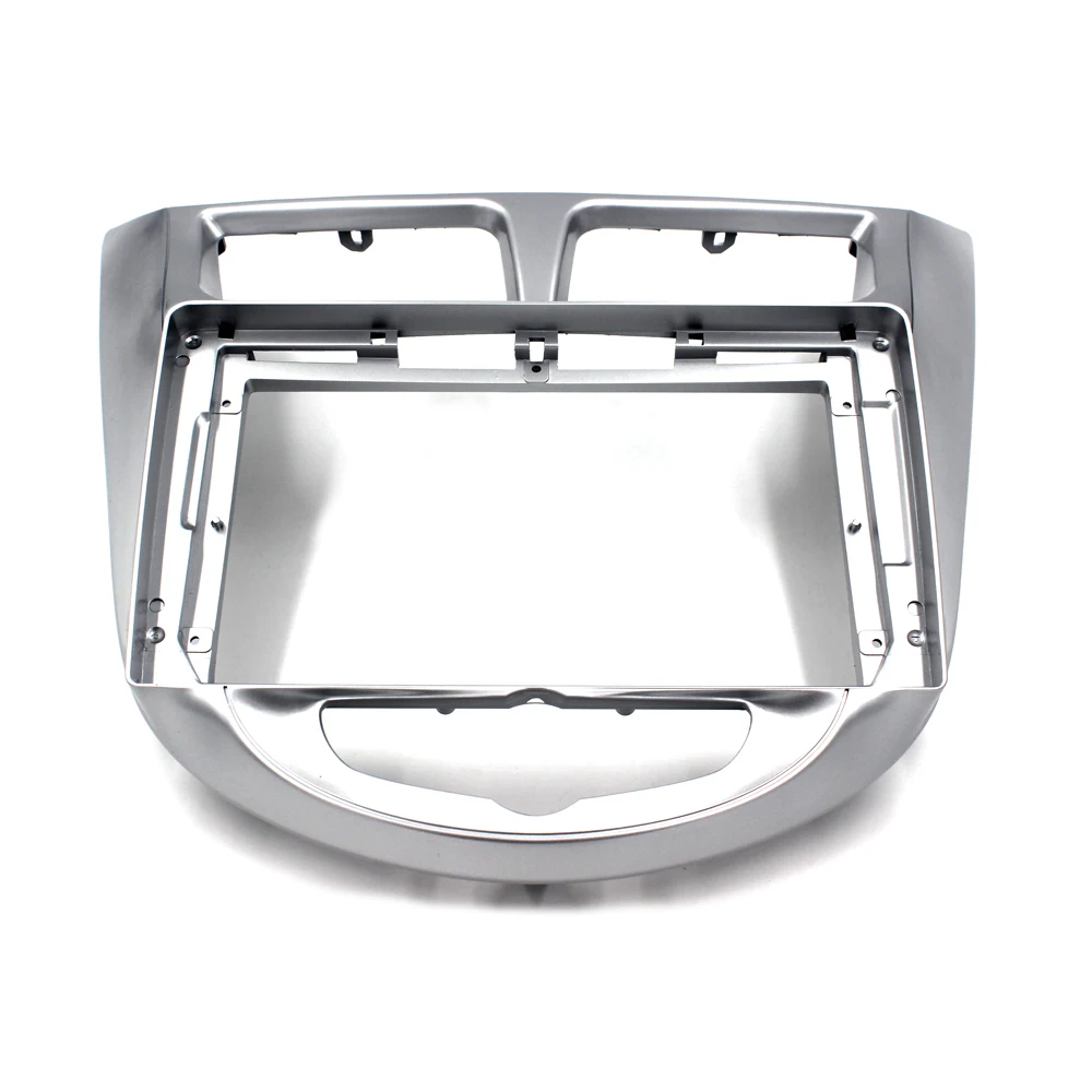 2-диночная рамка для крепления на приборной панели Hyundai i-25/Accent/Solaris/Verna 2010+/DODGE Attitude