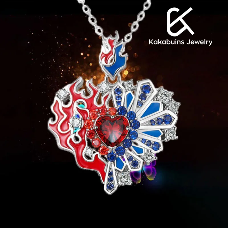 Женское Ожерелье В Стиле Хип-хоп панк кулон в форме сердца с подвеской виде