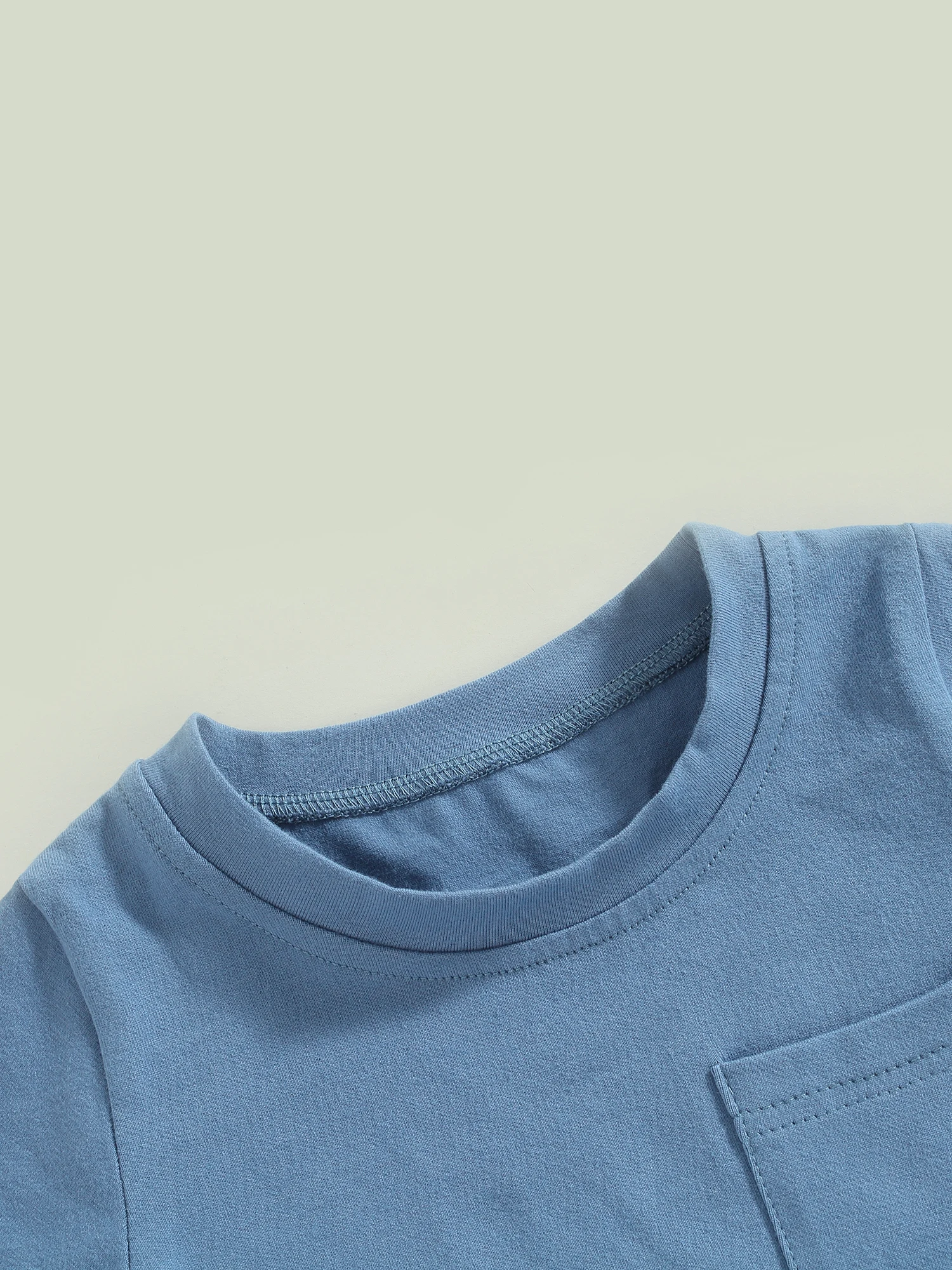 

Baby Girl 2Pcs Summer Outfits Short Sleeve Solid Basic T-Shirt Elastic Waist Jogger Pants Casual Set