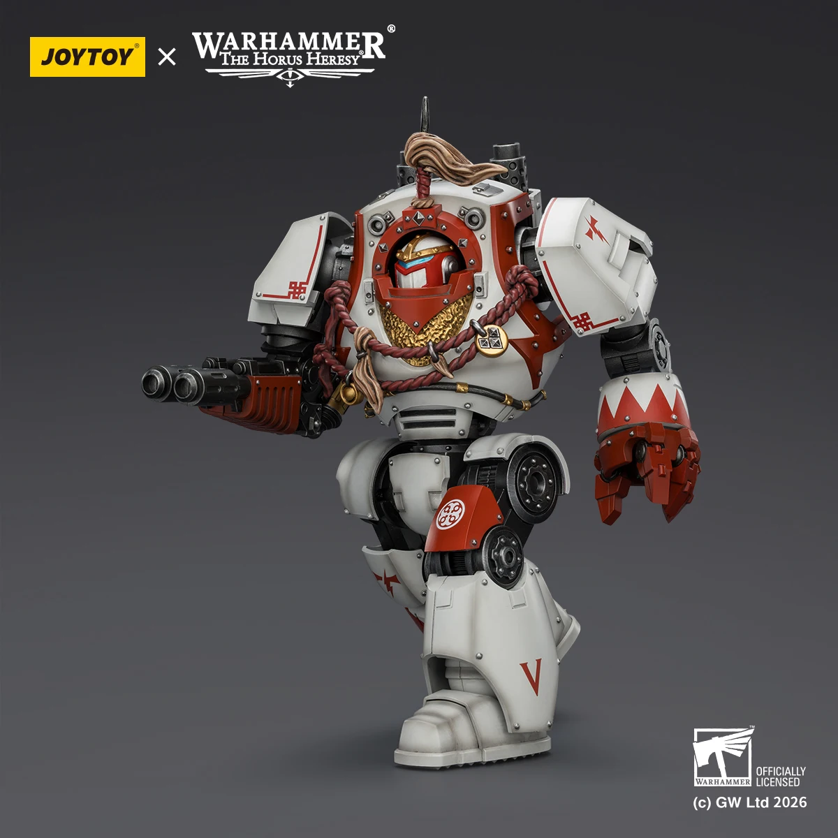 Фигурка JOYTOY Warhammer 40K White Scars Contemptor Dreadnought с Melta Cannon и Gravis Power Fist, масштаб 1:18 (art.: 3920db2bcb14c) - 3920db2bcb14c