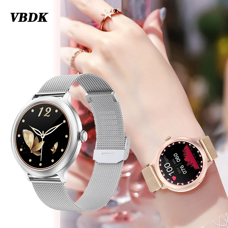 

VBDK Fashion Women Smart Watch Wristband Fitness Bracelet DK19 smartwatch Clock Heart Rate Tracker Monitor Smart Band For Xiao