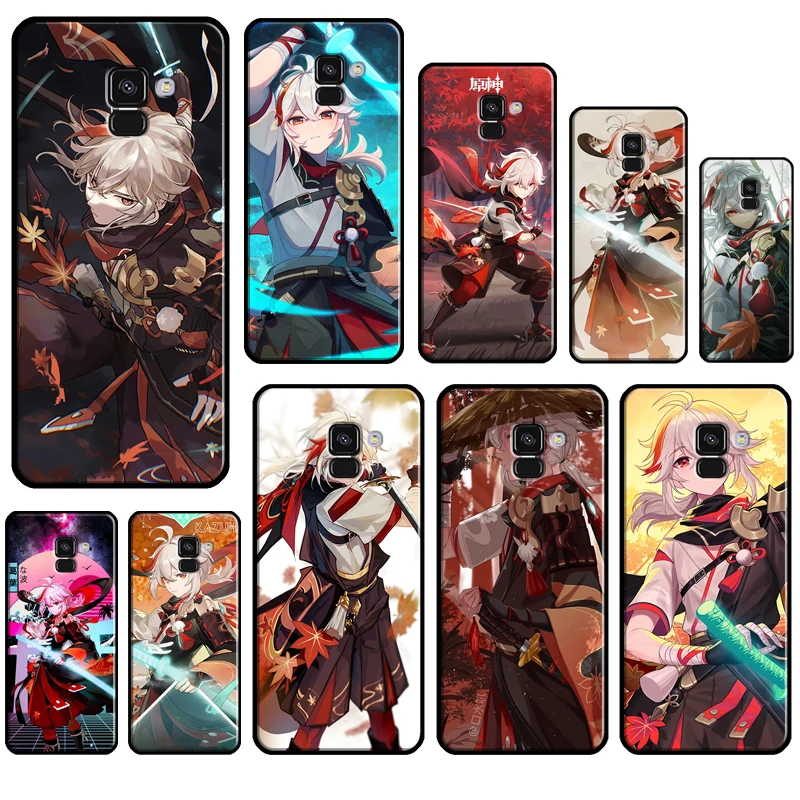 Ударопрочный чехол kaedeхара Kazuha Genshin для Samsung A3 A5 J1 J3 J5 J7 2016 2017 J4 J6 A6 A8 Plus J8 A9 A7 2018