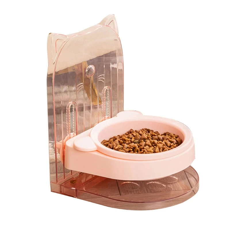 

Neck Protectors Dog Cat Bowls Adjustable Height Large Capacity Food Water Dish Drop Shipping