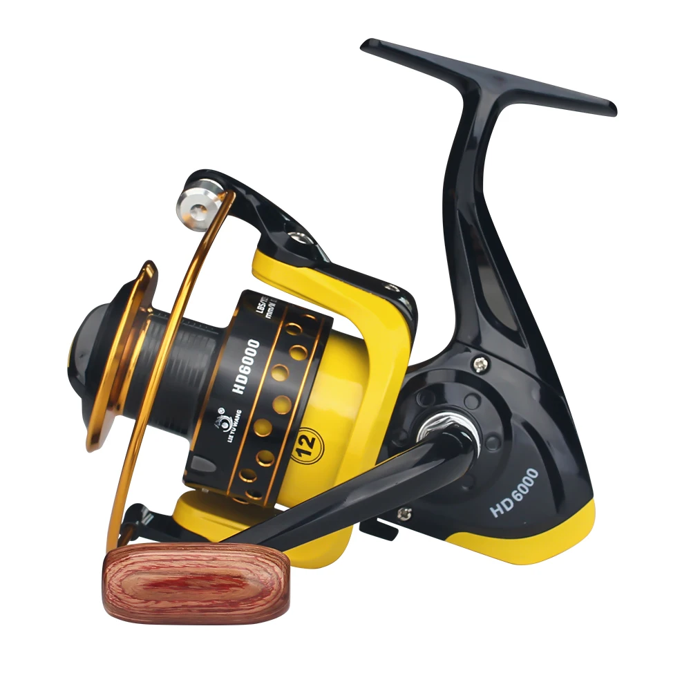 

Good As SHIMANO DAIWA All Metal Saltwater Spinning Fishing Reel 15KG Max Steel Handle Drag Stainless Line Spool(Give Gifts)