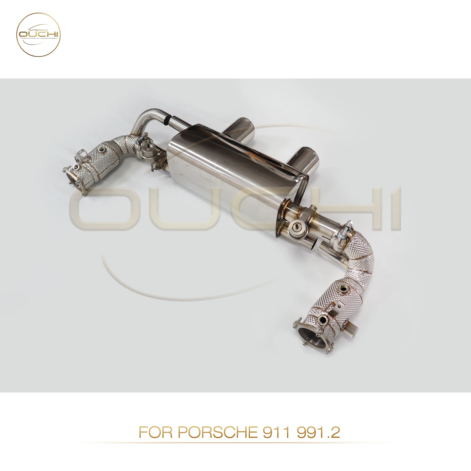 Выхлопная система OUCHI из нержавеющей стали для Porsche 911 Carrera GTS 991 2 3 0 T глушитель