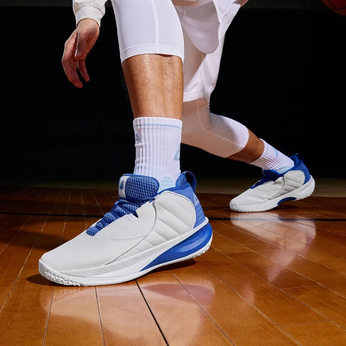 Мужские баскетбольные кроссовки PEAK Lan Cut весна-осень 2024 новые модные удобные