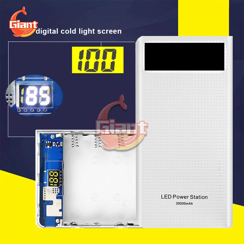 

Внешний аккумулятор 5 В, 2 А, 7x1865, 0