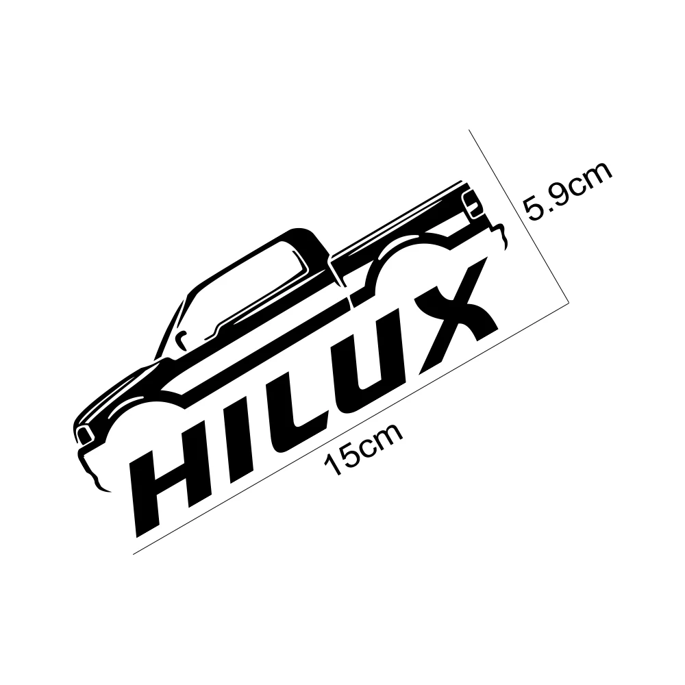 Наклейка на боковое окно автомобиля для Toyota Hilux Revo Vigo Rocoo Стильные наклейки пикапа