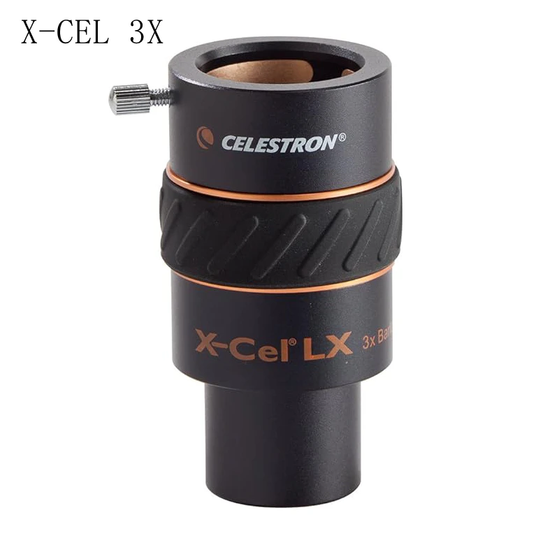 Окуляр Celestron X-Cel LX 3X широкоугольный телескоп 60 градусов планетарный окуляр Nebula 1 25
