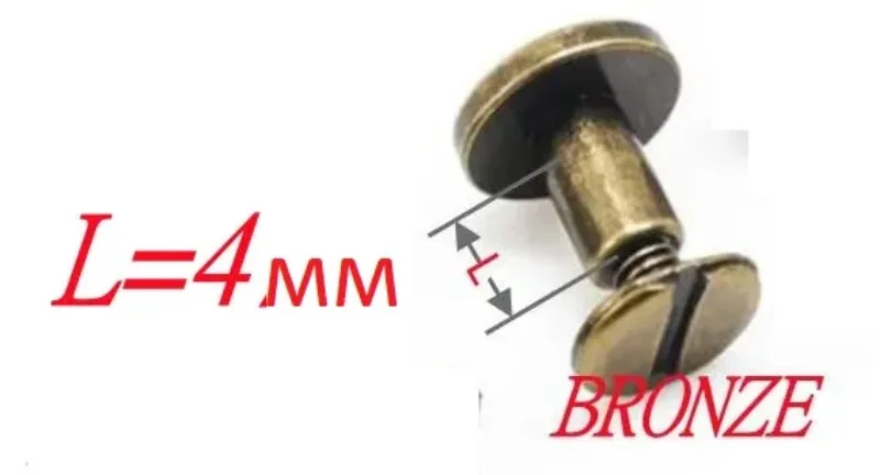 10 комплектов бронзовый ремешок для ногтей