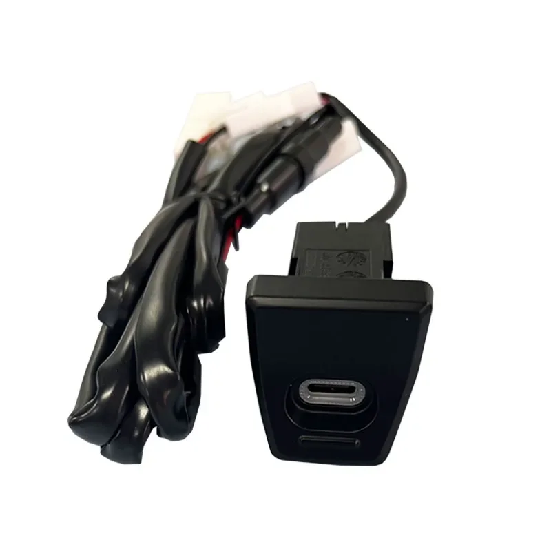 

Адаптер для автомобильного прикуривателя, голубого цвета, для Toyota RAV4 Rav4 5th XA50 2019 2020