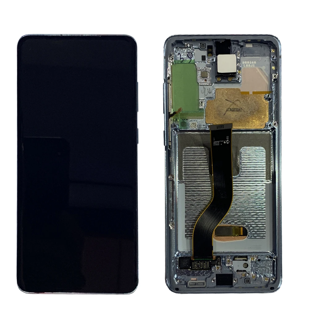 ЖК-дисплей AMOLED для Samsung Galaxy S20 Plus цифровой преобразователь сенсорного ЖК-экрана в