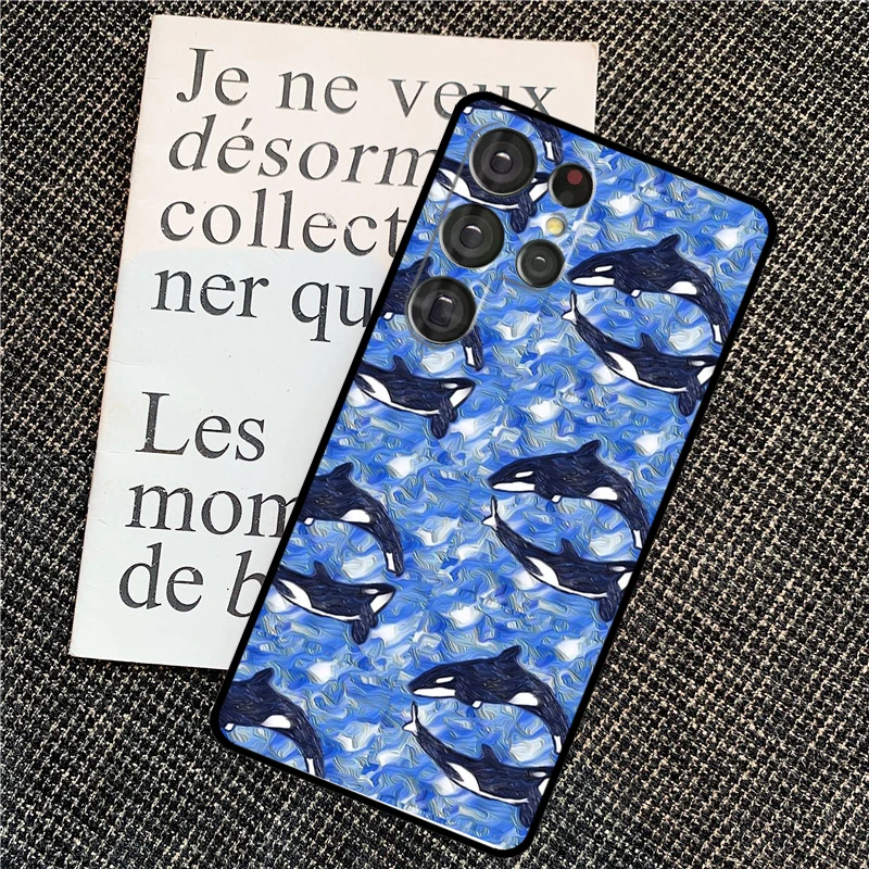 Чехол Orcas для Samsung Galaxy S22 Ultra S10 S9 S8 Note 10 Plus 20 S21 S20 FE |