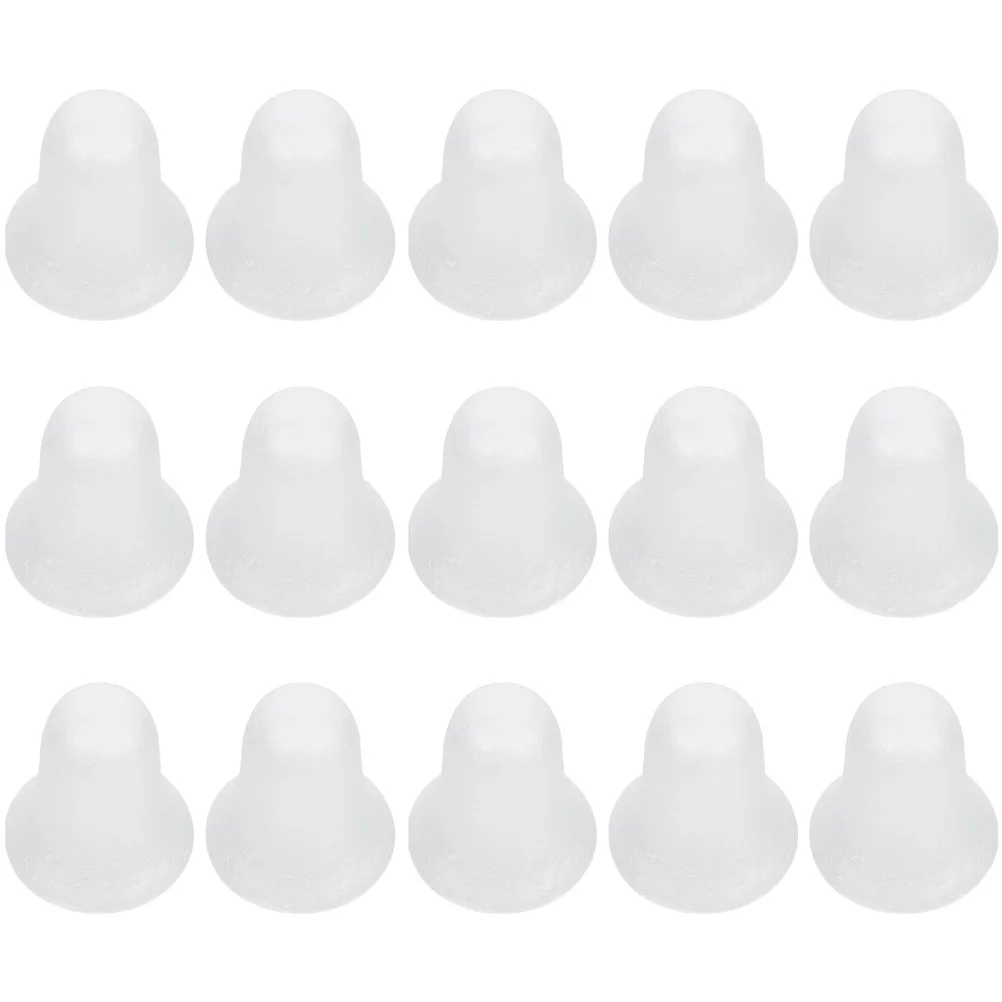 

Foambells Diy Bell Christmas Craft Polystyrene Whitecrafts Ornaments Shapeshapes Model Ornament Models Kidstree Flower