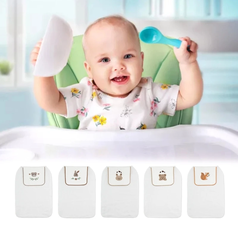 

4 Layers Perspiration Absorption Towels Cotton Towel Baby Product Infants Sweat Absorbent Towels Back Towels Sweat Towel A2UB