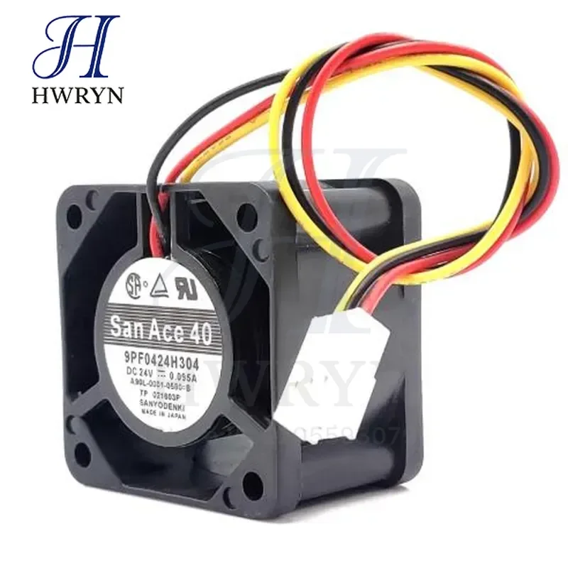 Для Sanyo 9PF0424H304 A90L-0001-0580 # Новый охлаждающий вентилятор B DC 24V 0.095A 4CM 40x40x28mm для Fanuc (art.: 3920dcbcb8bac) - 3920dcbcb8bac